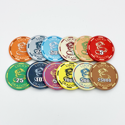 lucky dragon poker chips