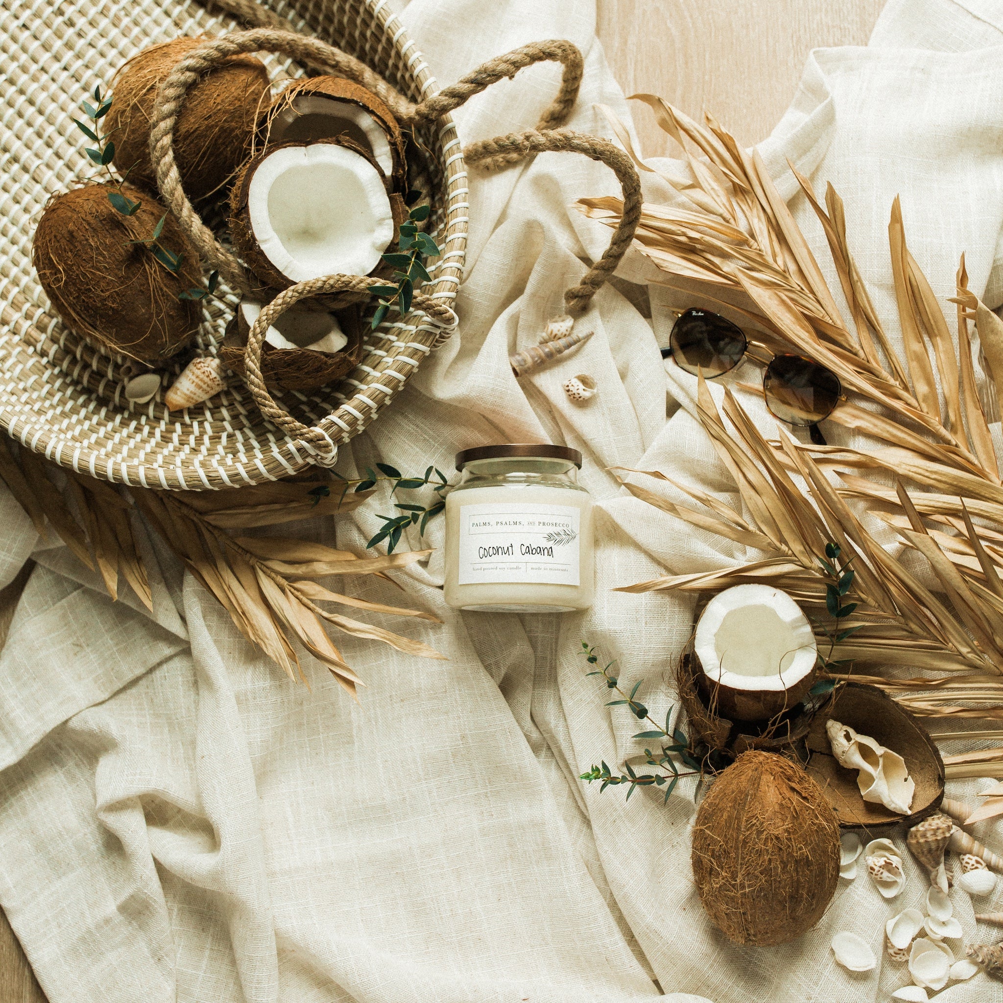 Coconut Cabana Soy Candle