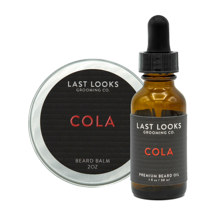 Last Looks Grooming Cola Beard Oil and Beard Balm Bundle