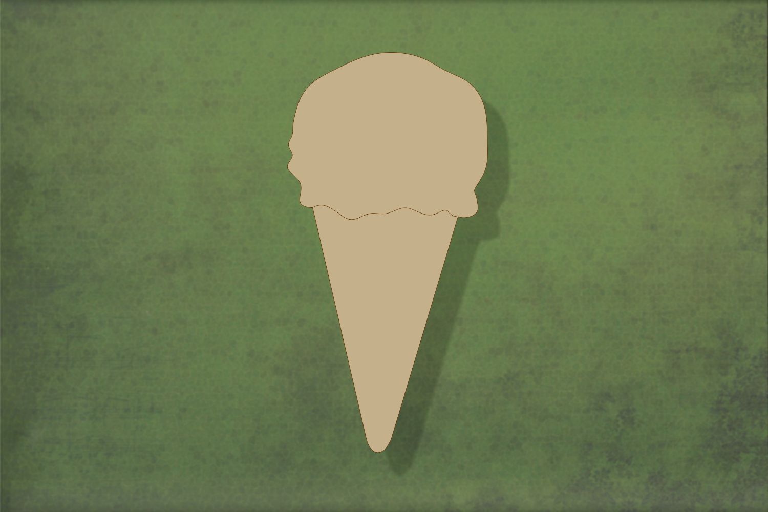 ice cream scoop cut out