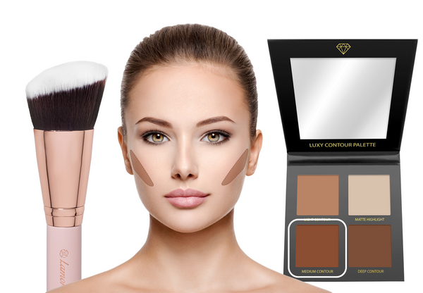 Beginner Tutorial: How to use a Contour Palette – Lamora Beauty