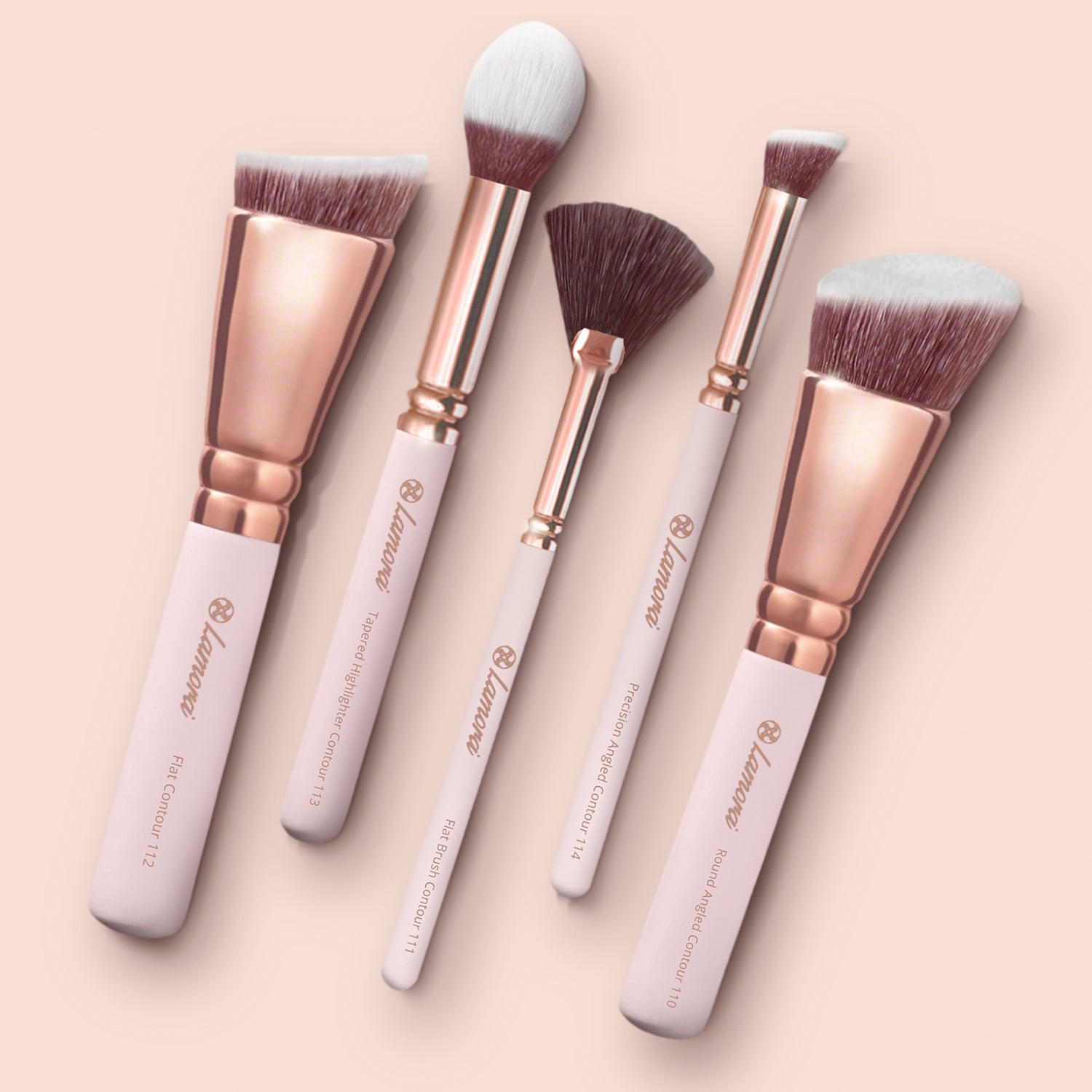 Precision Magnetic Makeup Brush Set