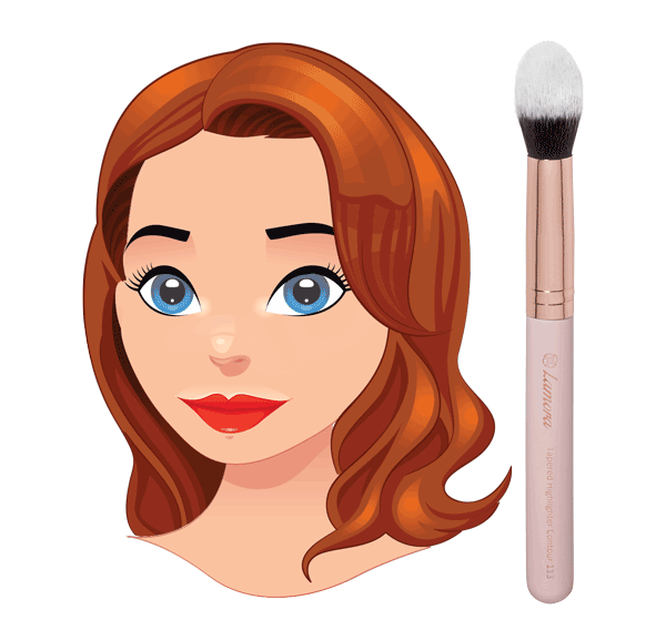 best brushes for contouring and highlighting