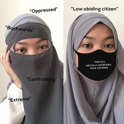 Niqab vs Mask