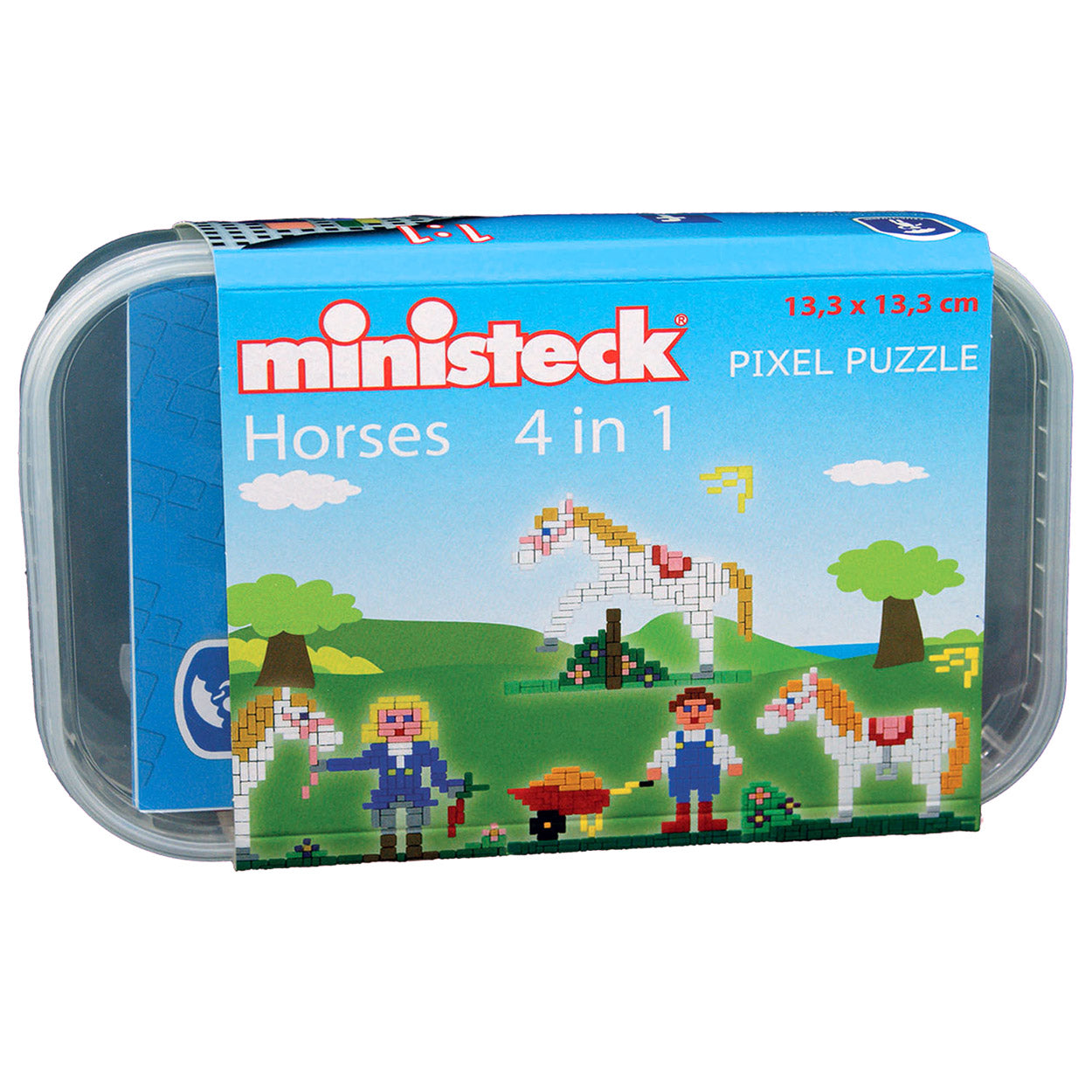 terug Ontwaken Downtown Ministeck paardenstal 4-in-1 510 stukken – The Mini Story