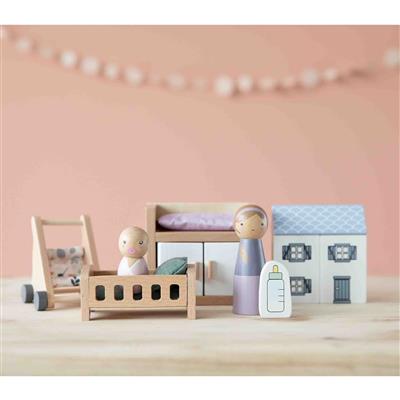 Defecte aankomen Leeg de prullenbak Little Dutch poppenhuis speelset babykamer – The Mini Story