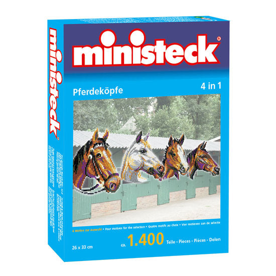 Mus Gewoon Verrassend genoeg Ministeck paarden 4-in-1 1400 stuks – The Mini Story