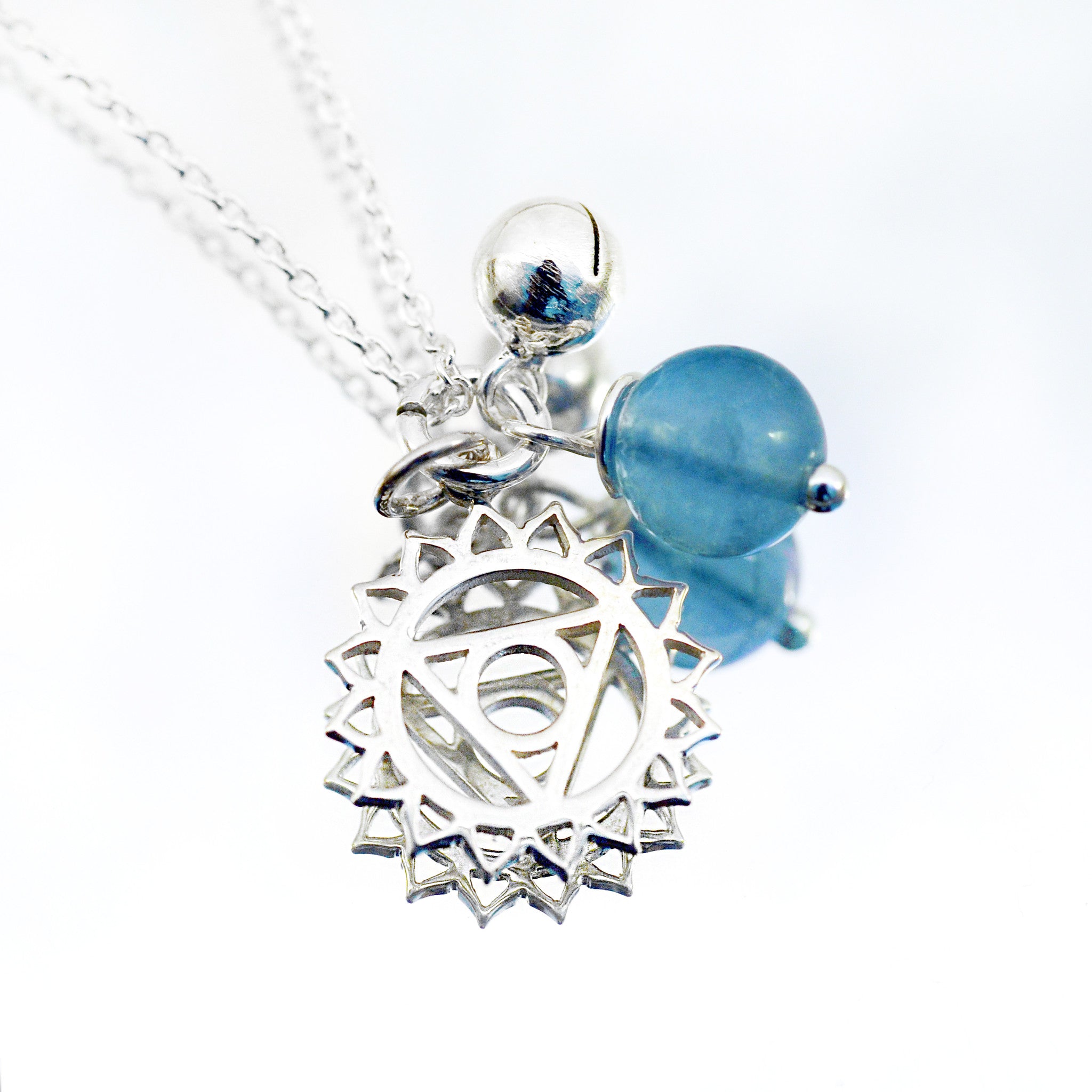 crown chakra charm necklace - I Love Chakra USA