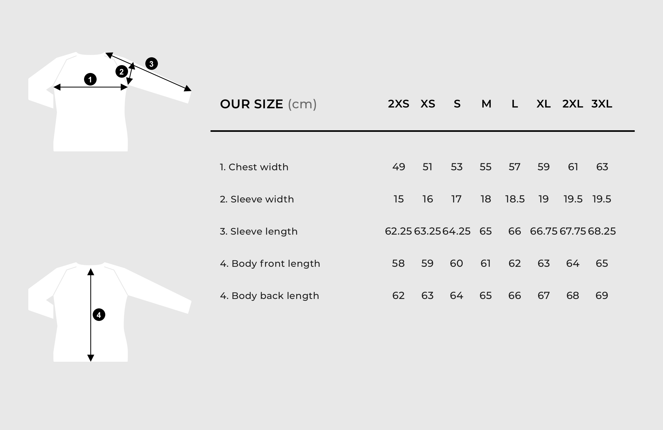 size-chart – Gobi Cashmere USA