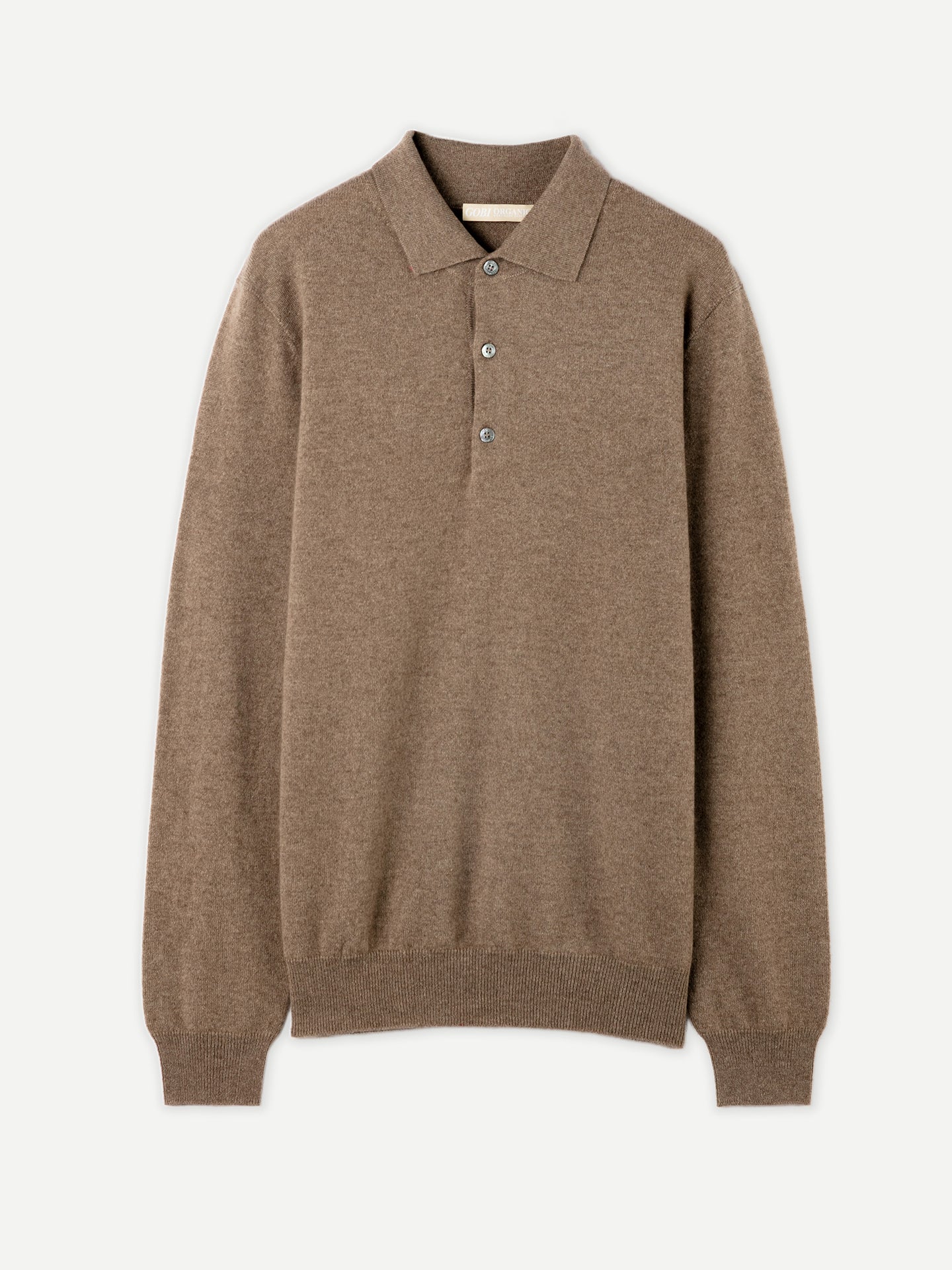 Cashmere Boutique: Men's 100% Pure Cashmere Polo Sweater (Color: Camel  Brown, Size: Medium) at  Men's Clothing store: Pullover Sweaters