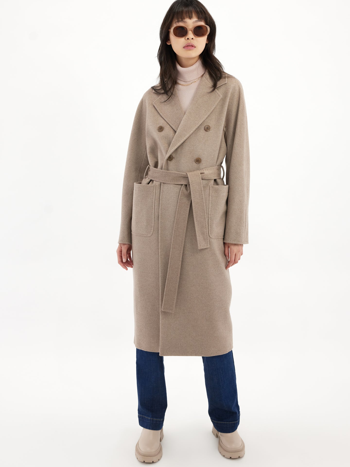 Gobi Womens Cashmere Coat Cashmere Womens Coat Pure Cashmere Coat