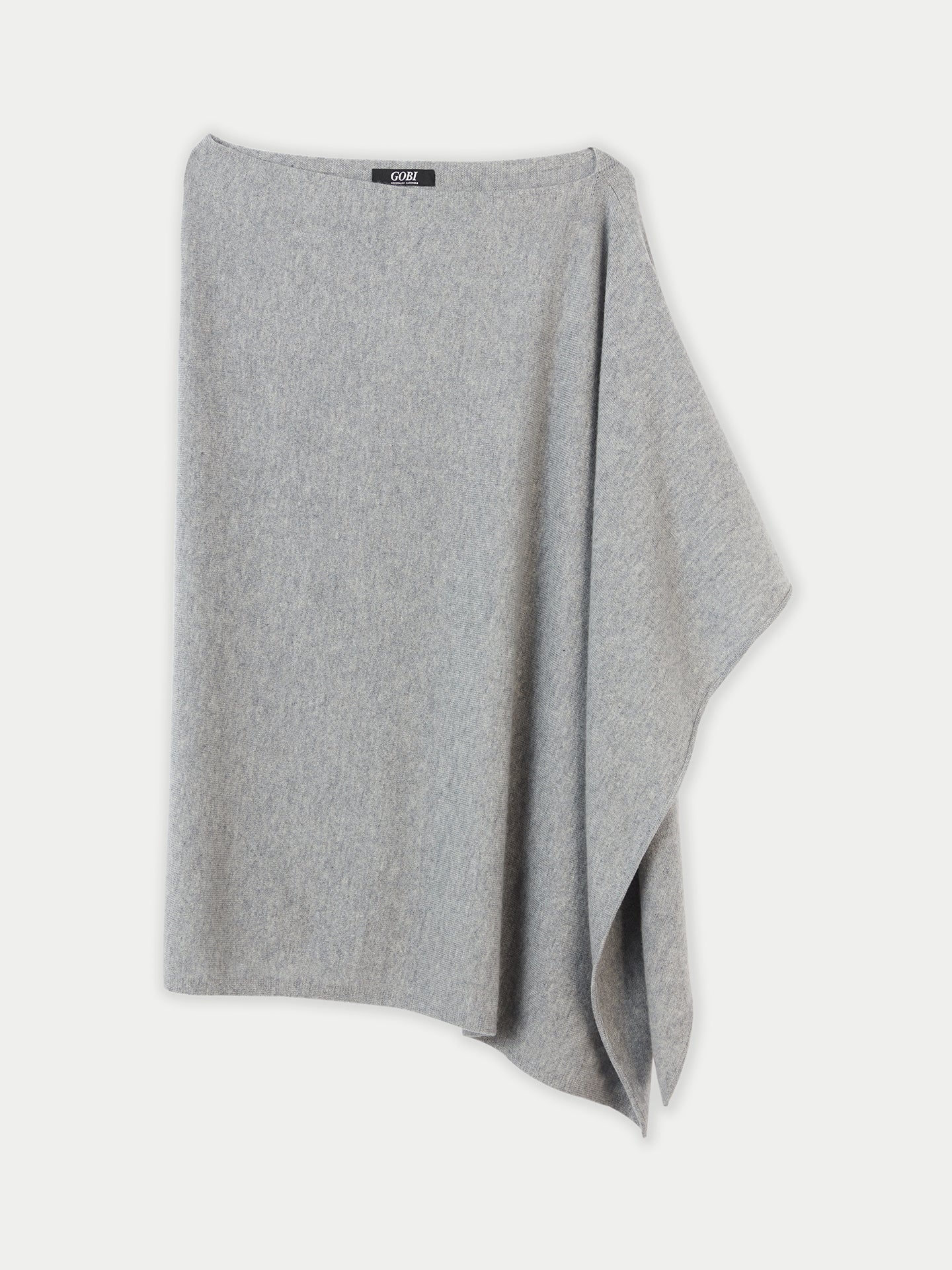 Women's Cashmere Loose Turtle Neck Sweater Taupe - Gobi Cashmere, S / Warm Grey / WK214-183