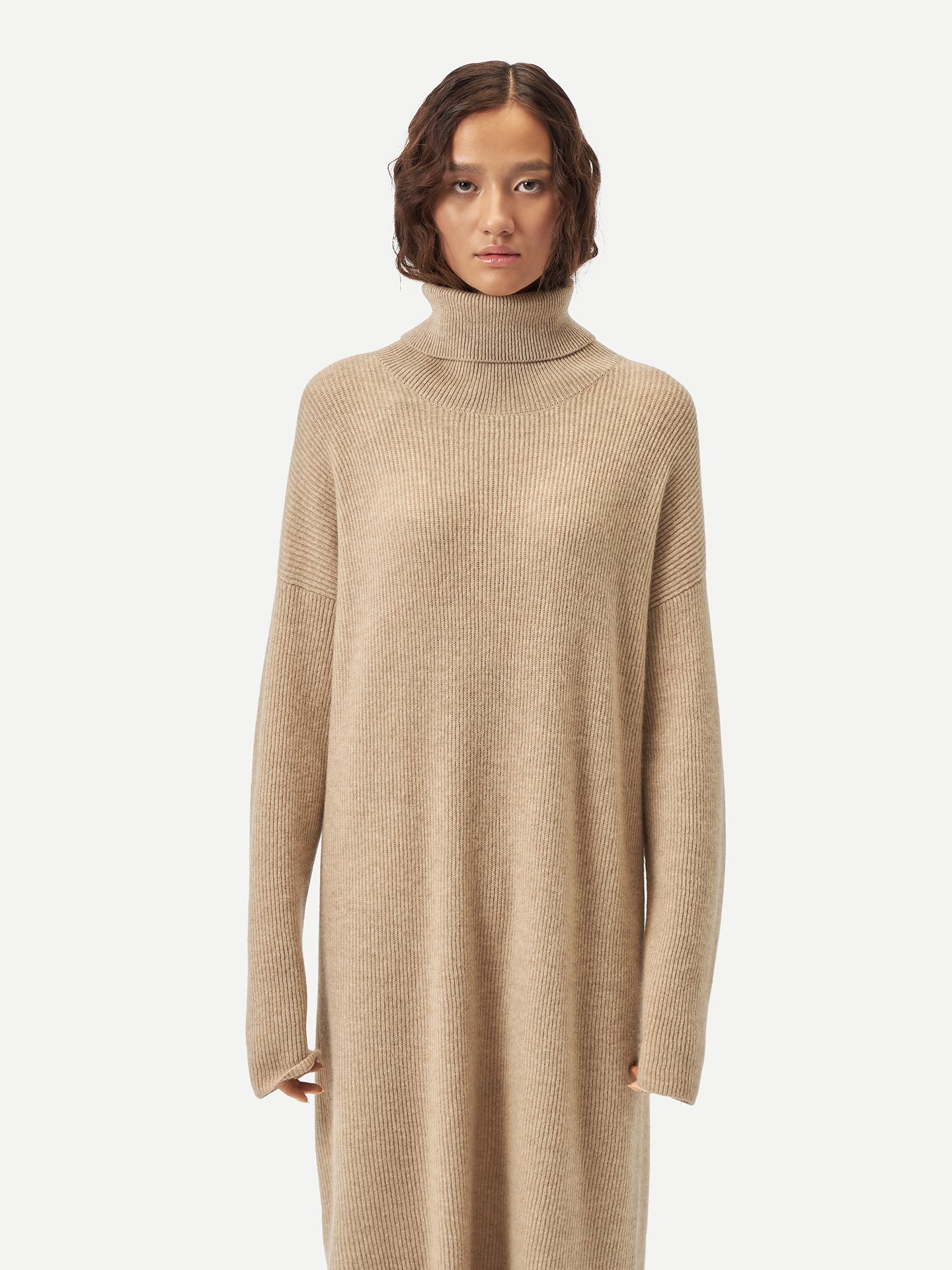 GOBI Cashmere Turtleneck Dress - Fall Winter 2023