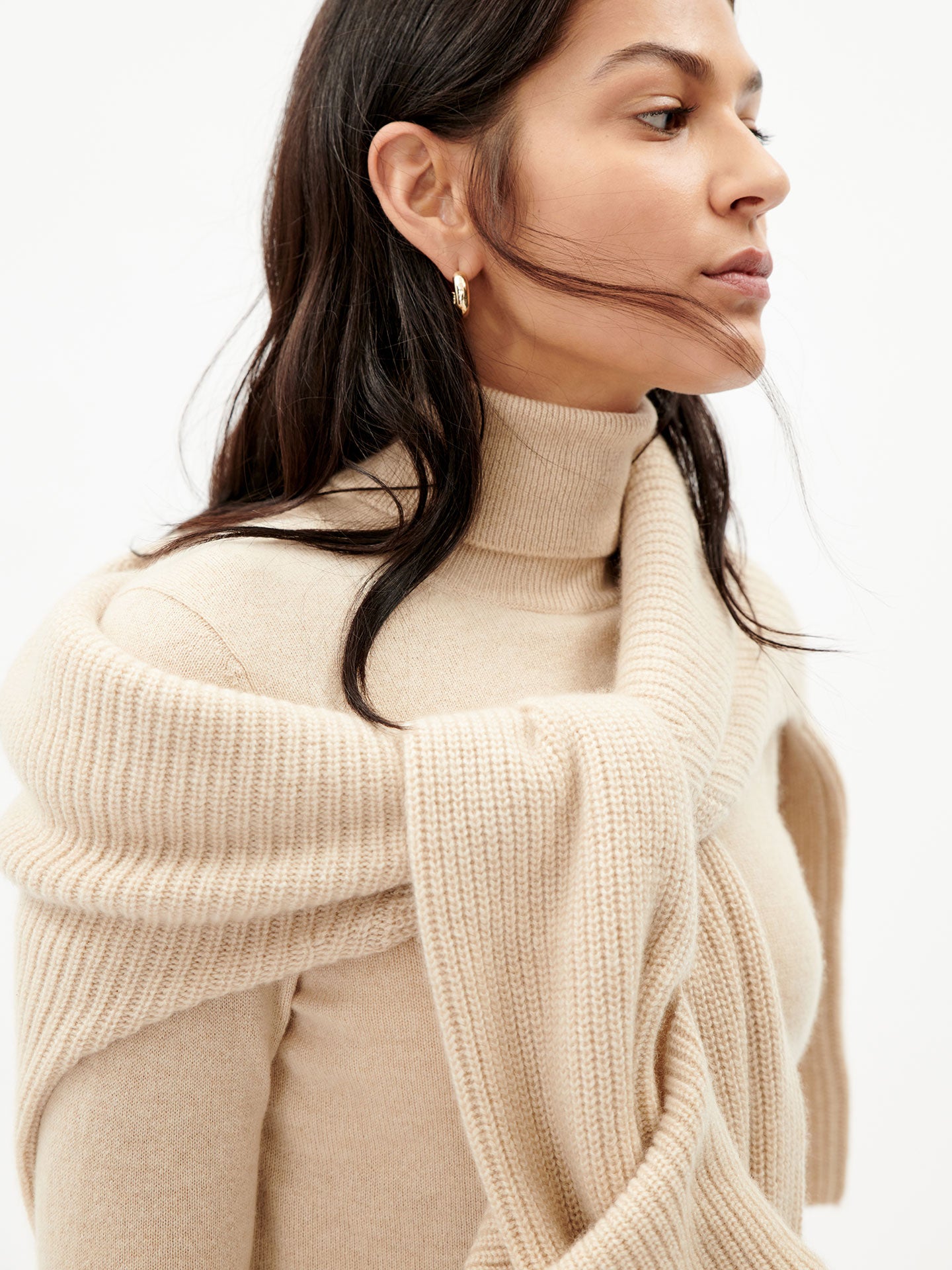 Classic Cashmere Turtle Neck Sweater