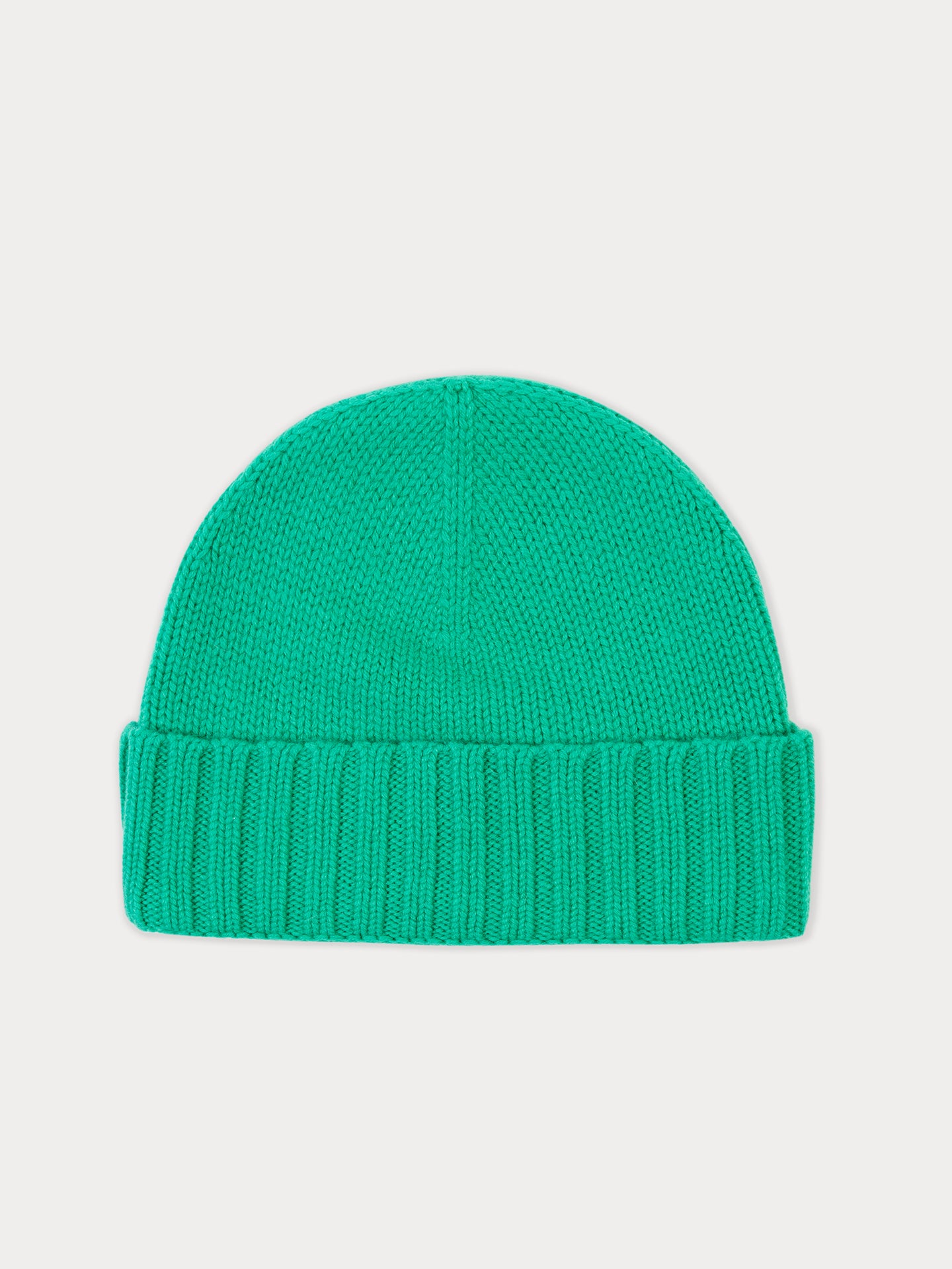 Unisex Cashmere  Basic Beanie Vivid Green - Gobi Cashmere