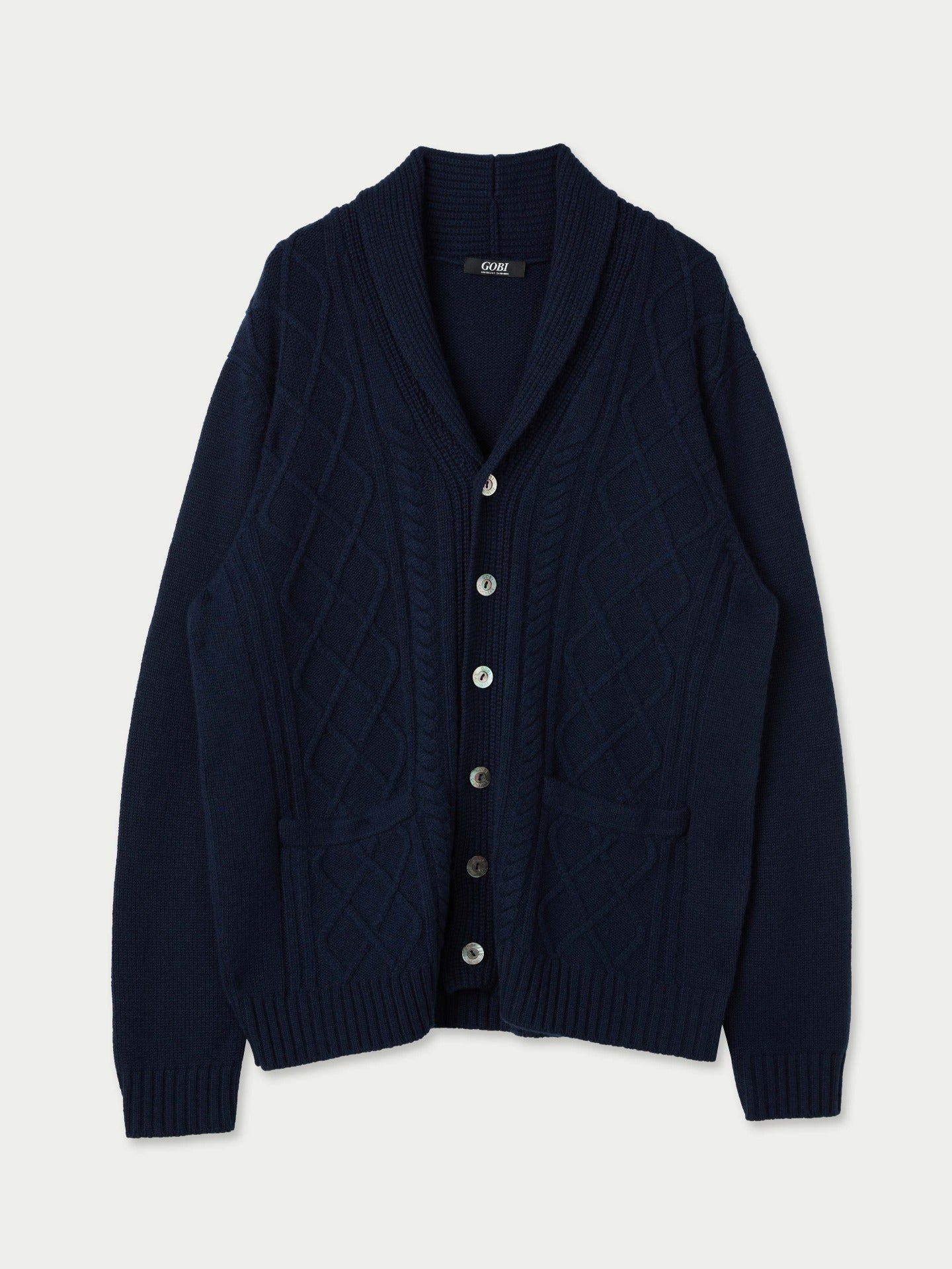 POLO RALPH LAUREN Shawl-Collar Cable-Knit Wool and Cashmere-Blend Cardigan  for Men