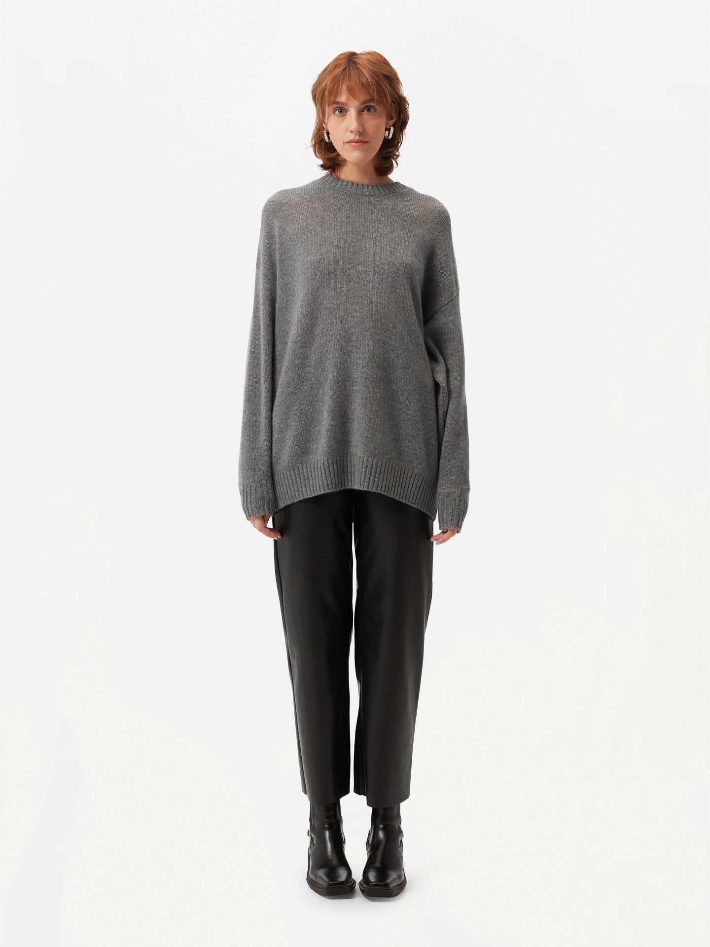 Relaxed Fit Cashmere Sweatshirt