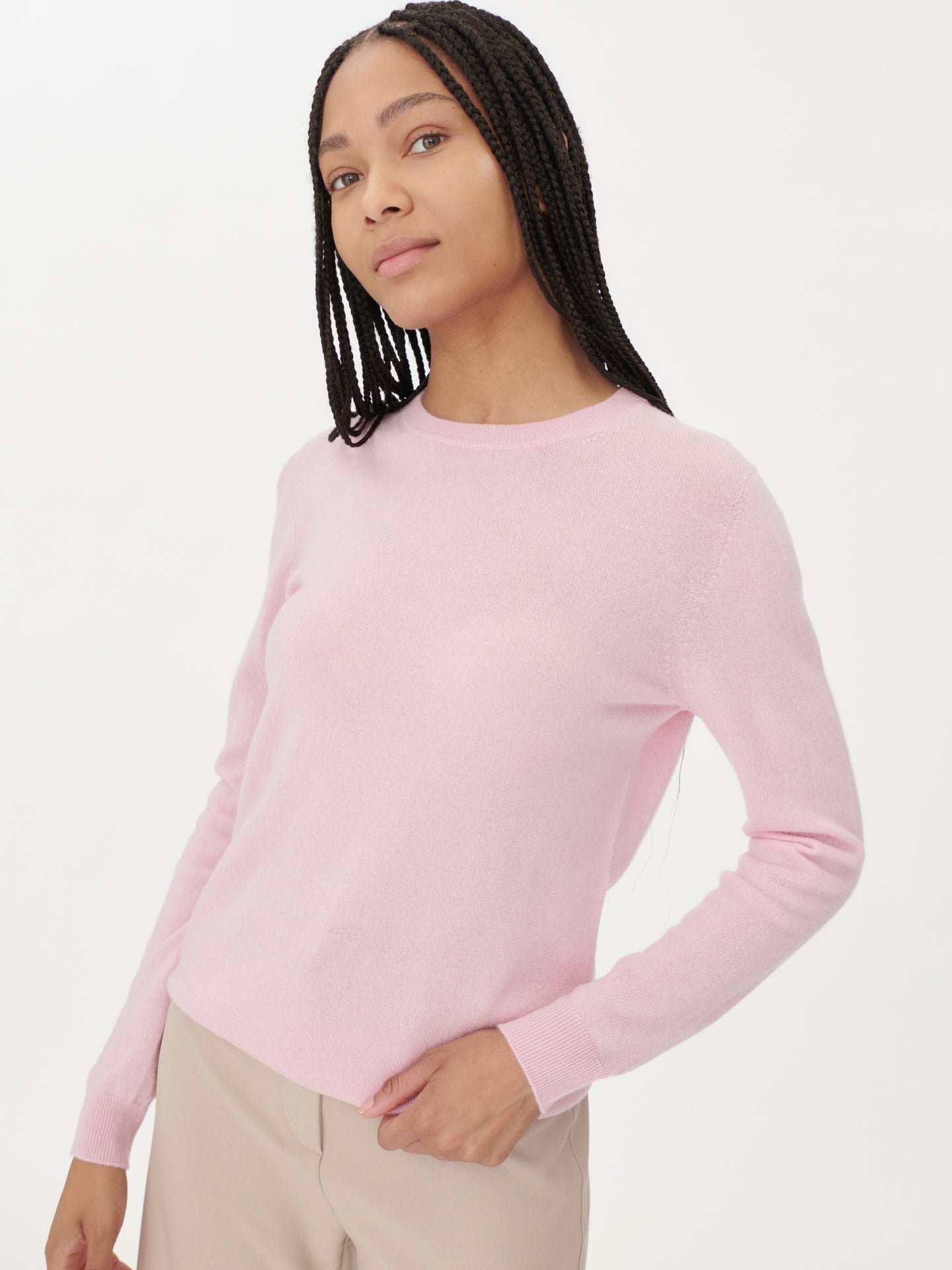 ALMOND BLOSSOM PINK LONG SLEEVE T-SHIRT