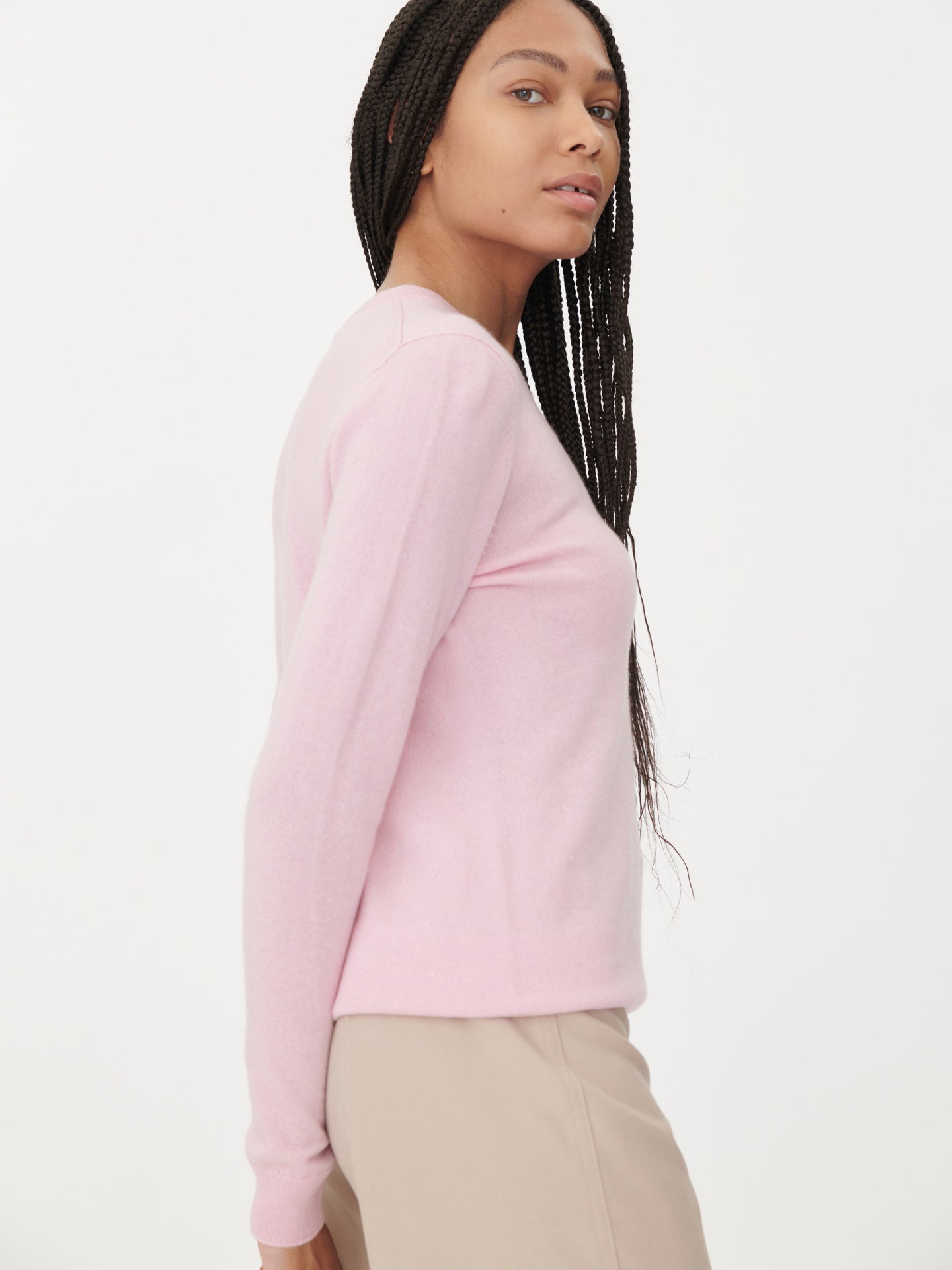 ALMOND BLOSSOM PINK LONG SLEEVE T-SHIRT