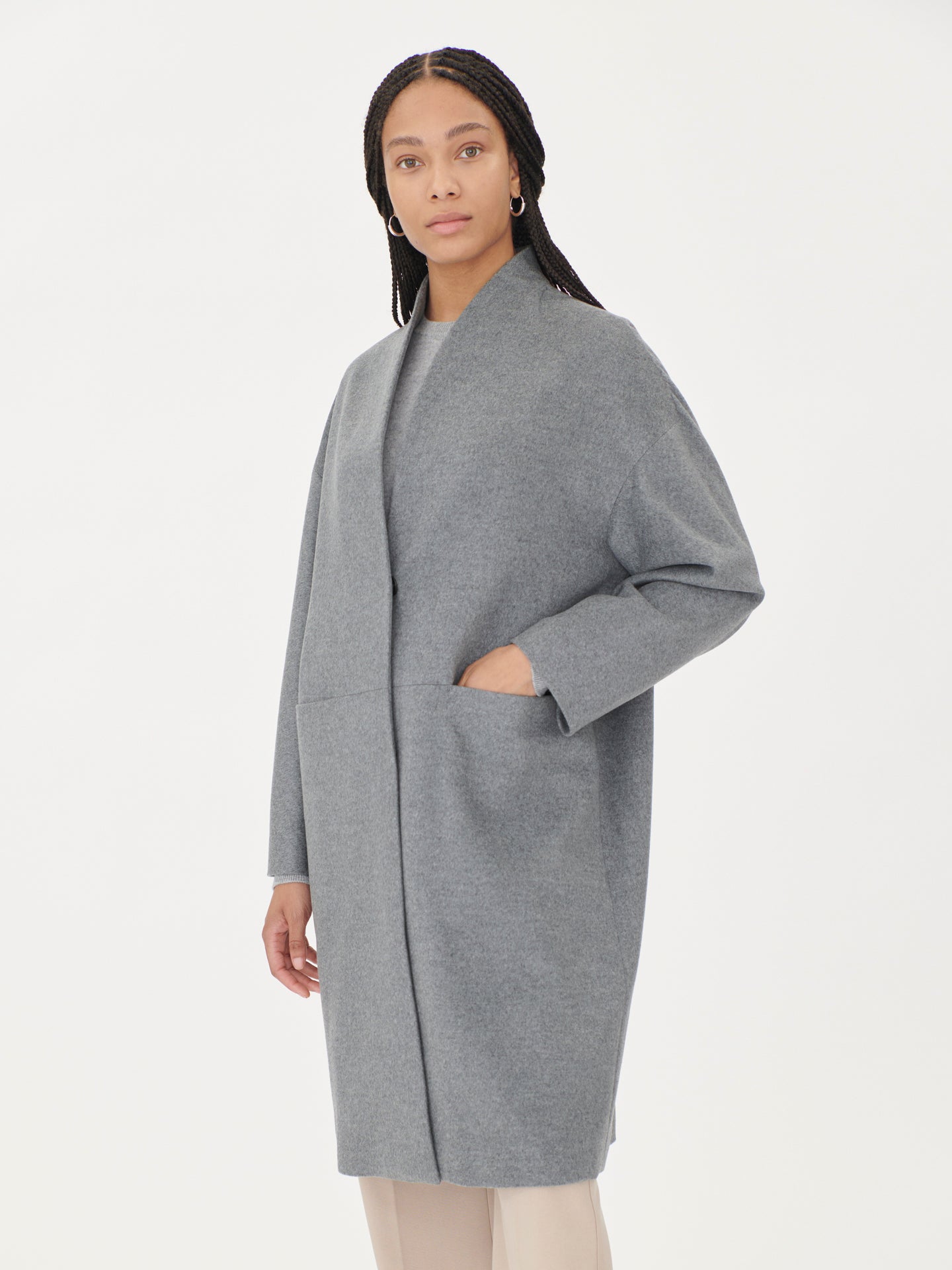 Stand Collar Coat