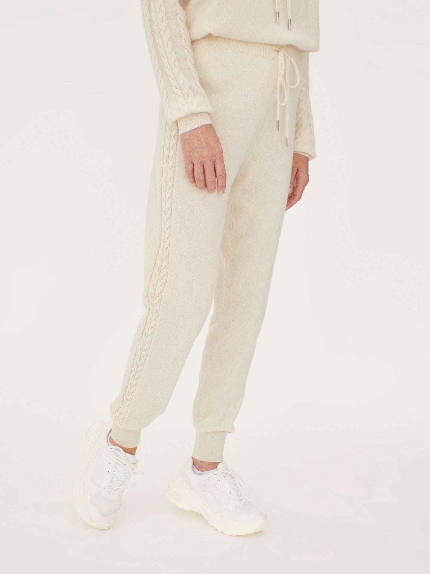 Cable Knit Joggers – Maison Femme Boutique