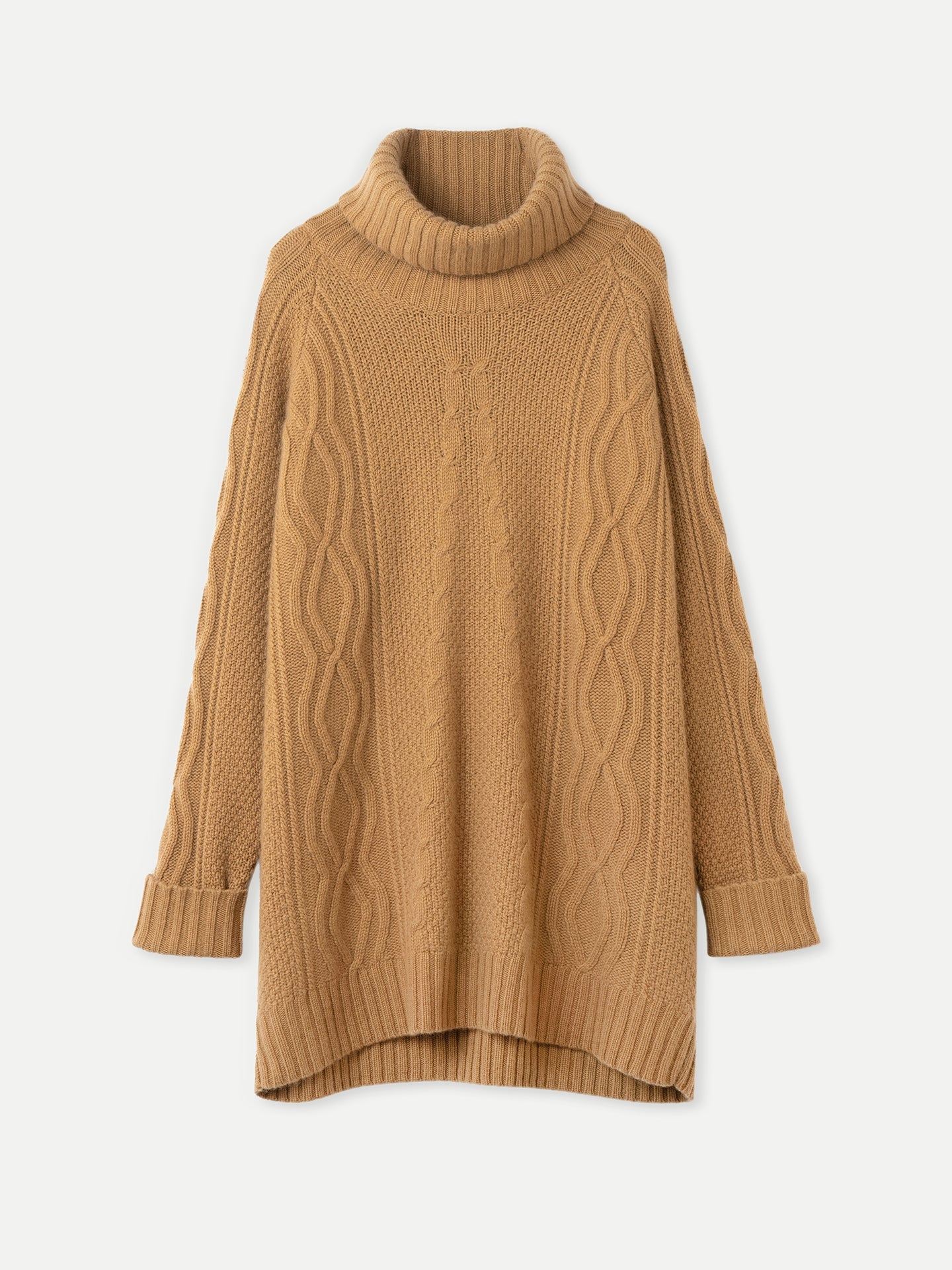 ADAGRO Cozy Sweater Drop Shoulder Cable Knit Sweater & Knit Pants (Color :  Beige, Size : Small) : : Clothing, Shoes & Accessories