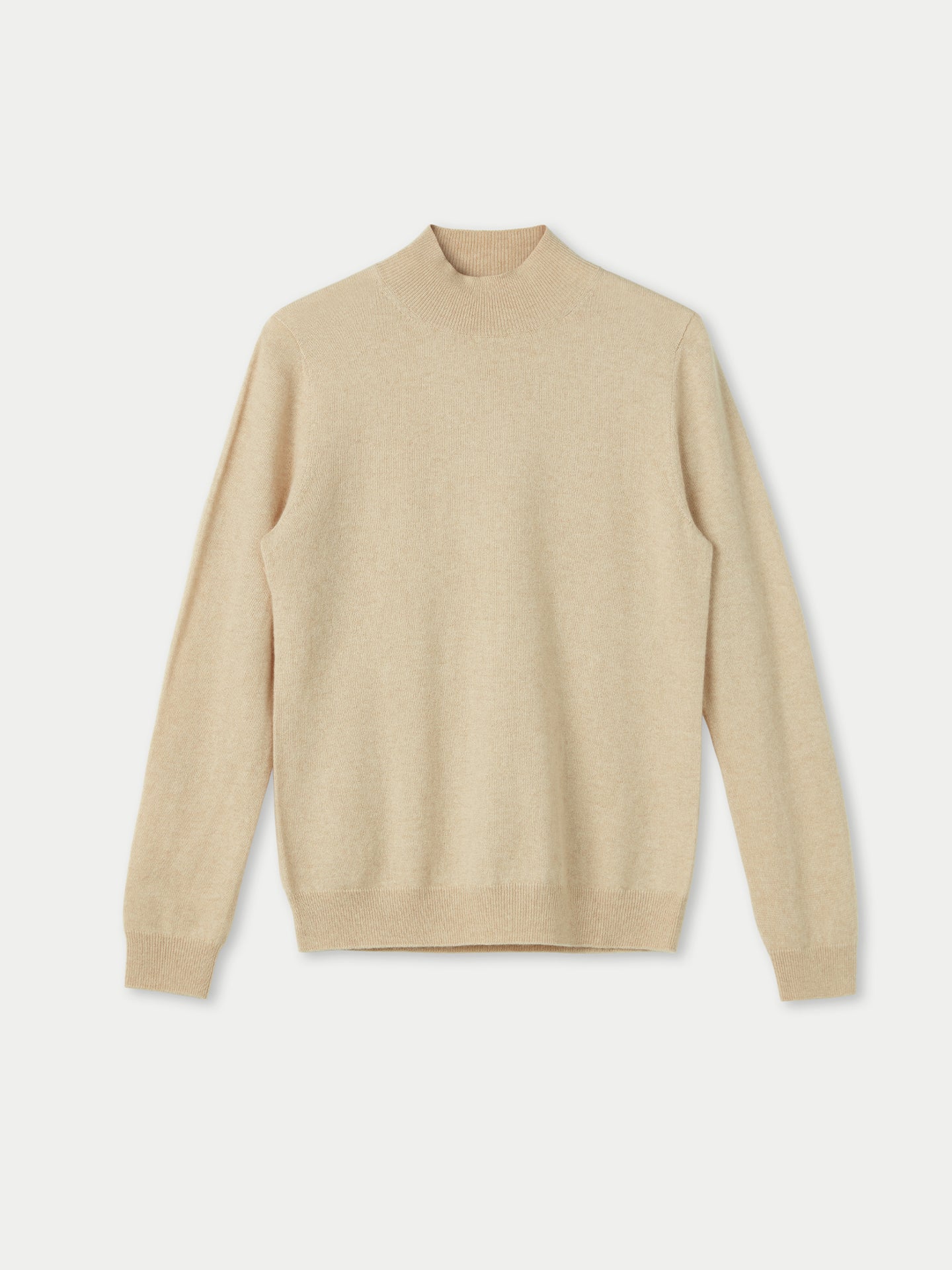 Cashmere Mock Neck Sweater