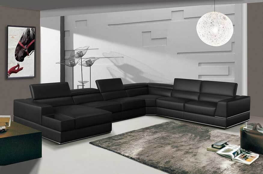 Buying a black sectional couch