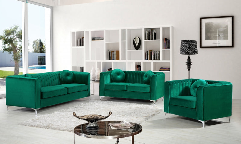 Isabelle Velvet Sofa – Hollywood Glam Furnitures