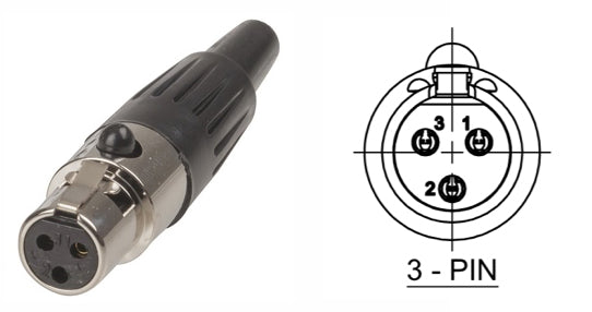 3-Pin Connectors types for transmitters