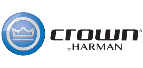 Crown Audio Logo with by Harman