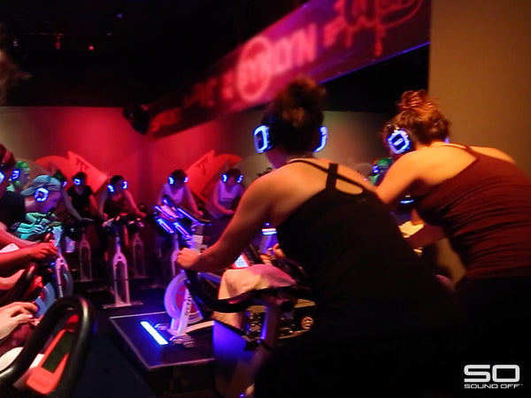 Spin Cycle Class silent disco