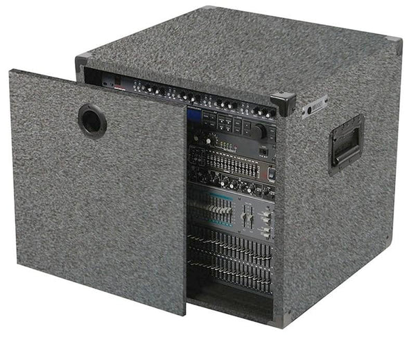 How to install a microphone system in an audio rack