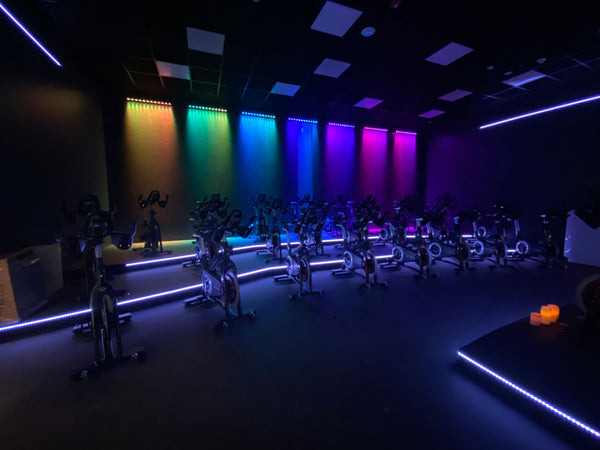 Cycle Class Lighting Ideas for Fitness Classes