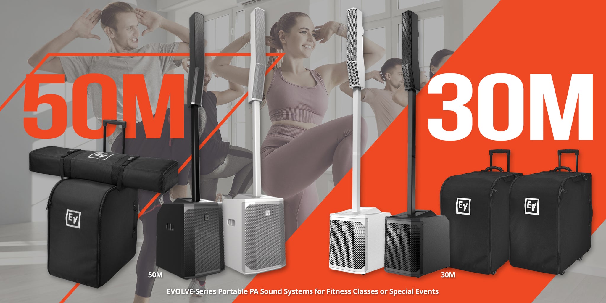 Evolve Portable Sound System for Fitness Classes