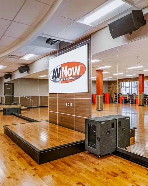 Sound systems for gyms and fitness classes
