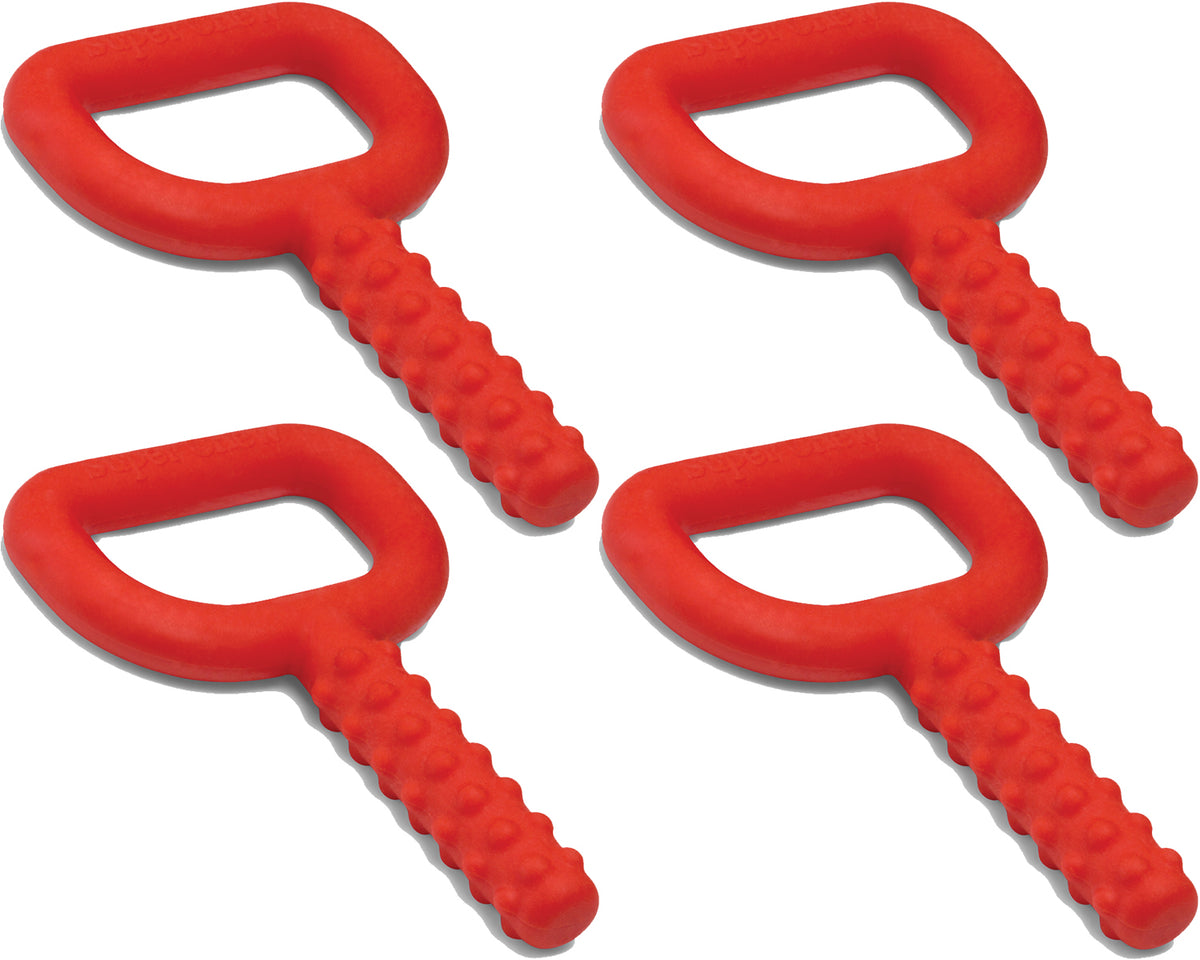 Chewy Tubes, 2 Pack - Red Super Chews - Pediatric and Adult Sensory  Treatment Tool