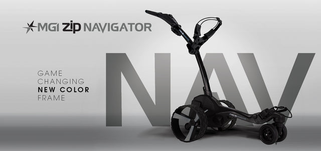 mgi zip navigator electric golf cart bundle