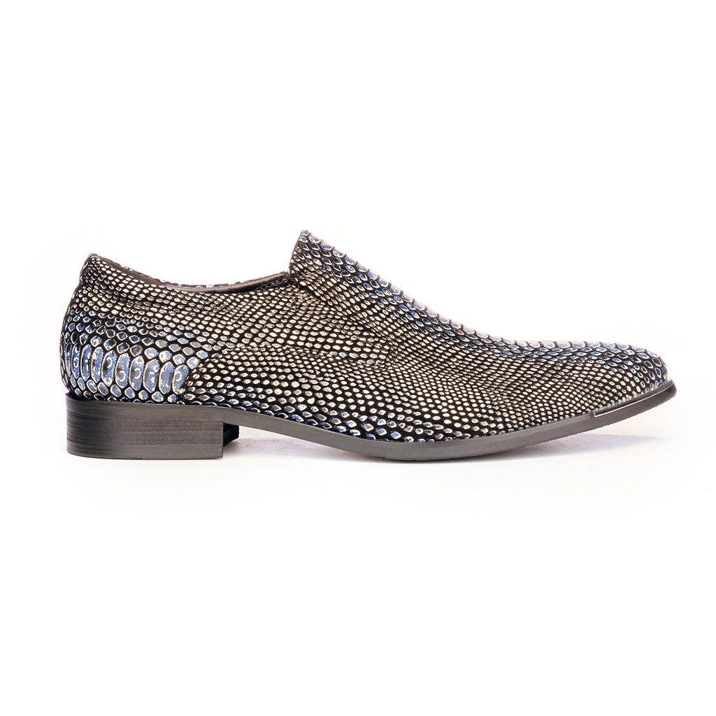 black snakeskin shoes