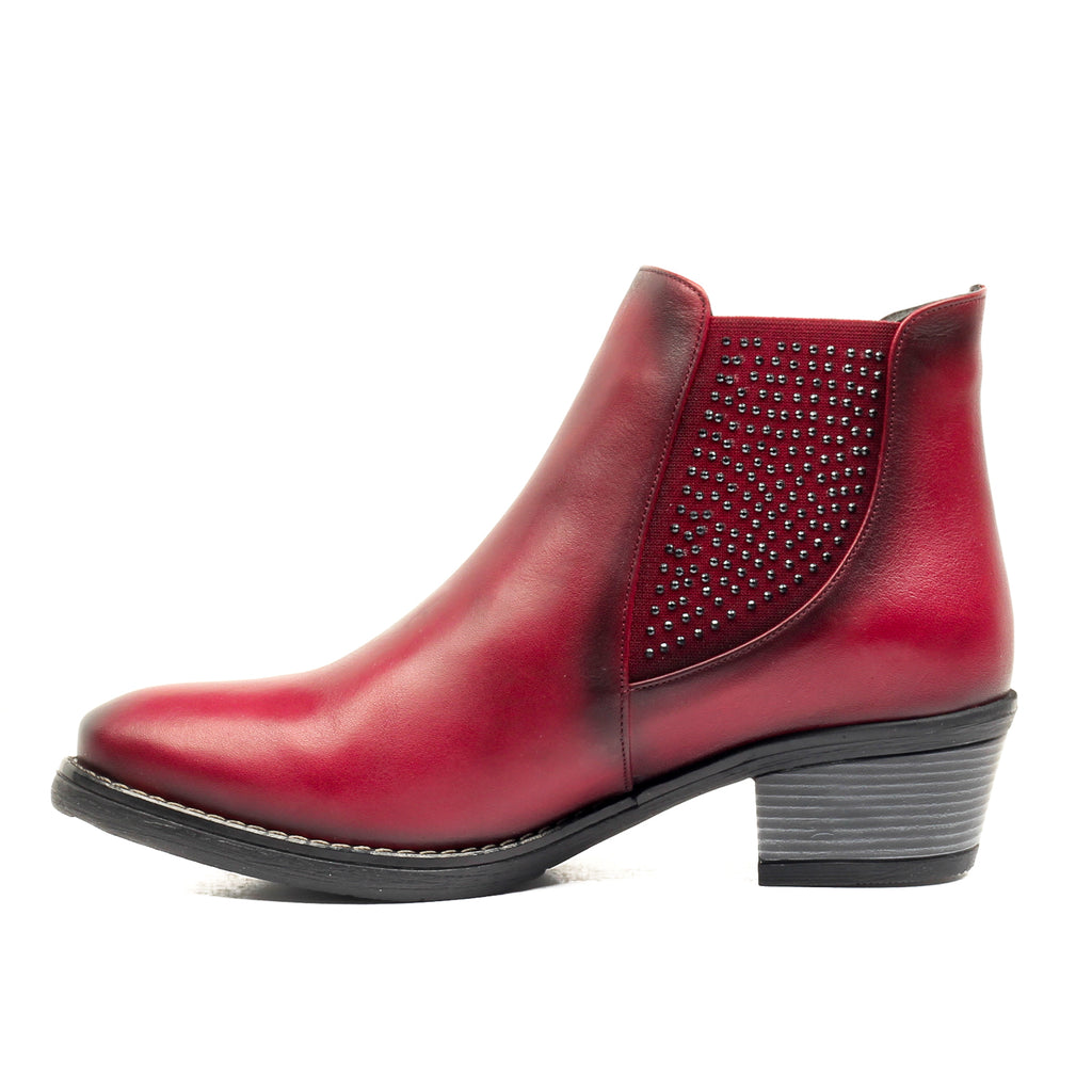 pavers burgundy boots