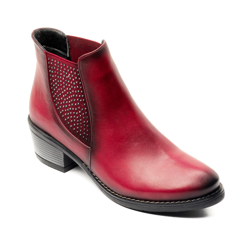 Women's Boot - Burgundy– Pavers England