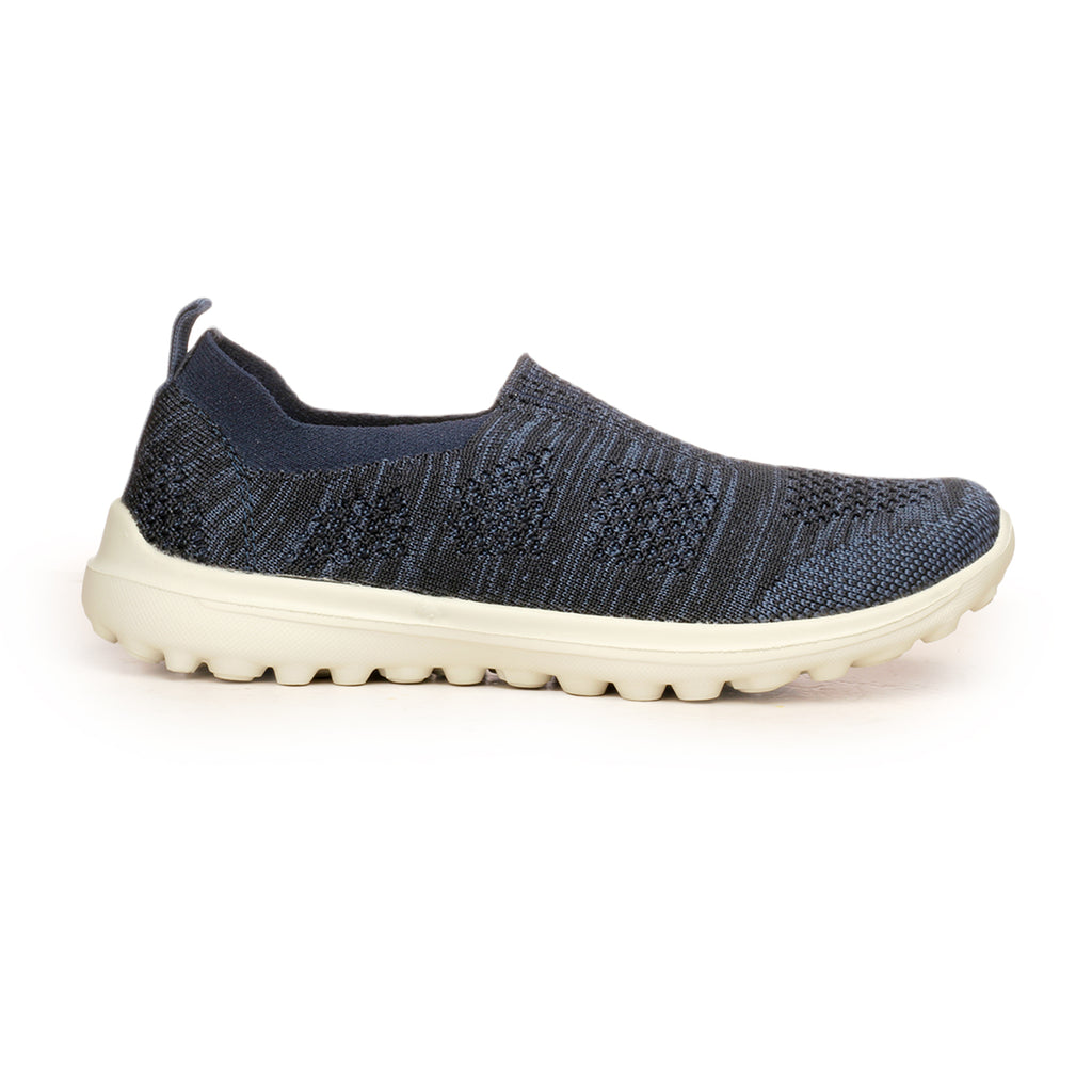 navy slip on trainers womens