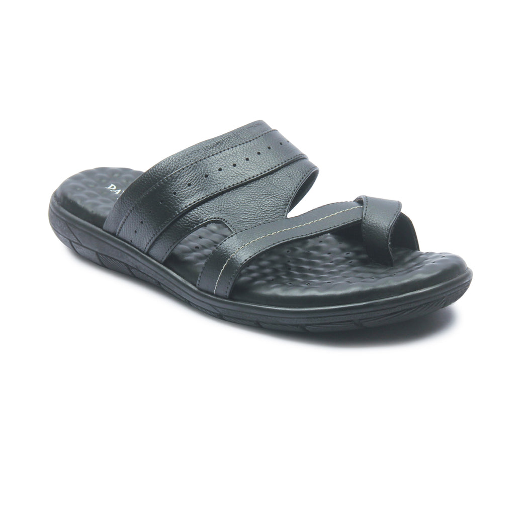 open toe men's slippers