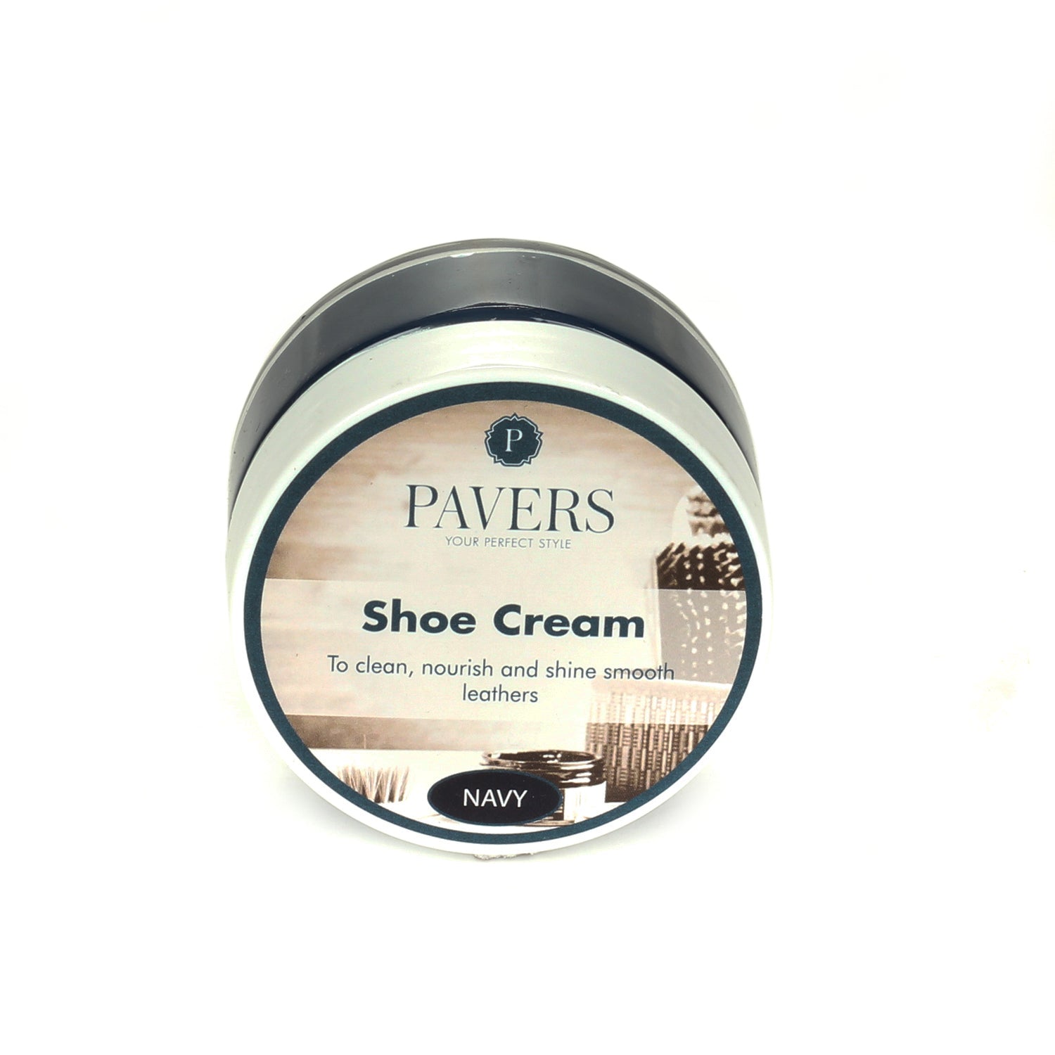 navy shoe cream