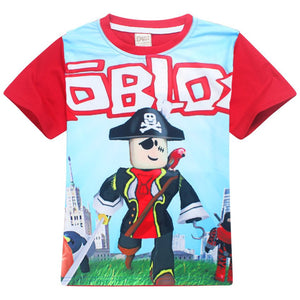 4 12t 2018 Cartoon Game Roblox T Shirt T Shirt Enfant Girls Boys Clothes Tops Tees Short Sleeve T Shirts Children Sports Clothes - roblox owner t shirt