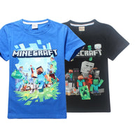 Boy New Year 3d Cartoon Minecraft Print Roblox T Shirt For Girls - minty sugar kawaii room roblox