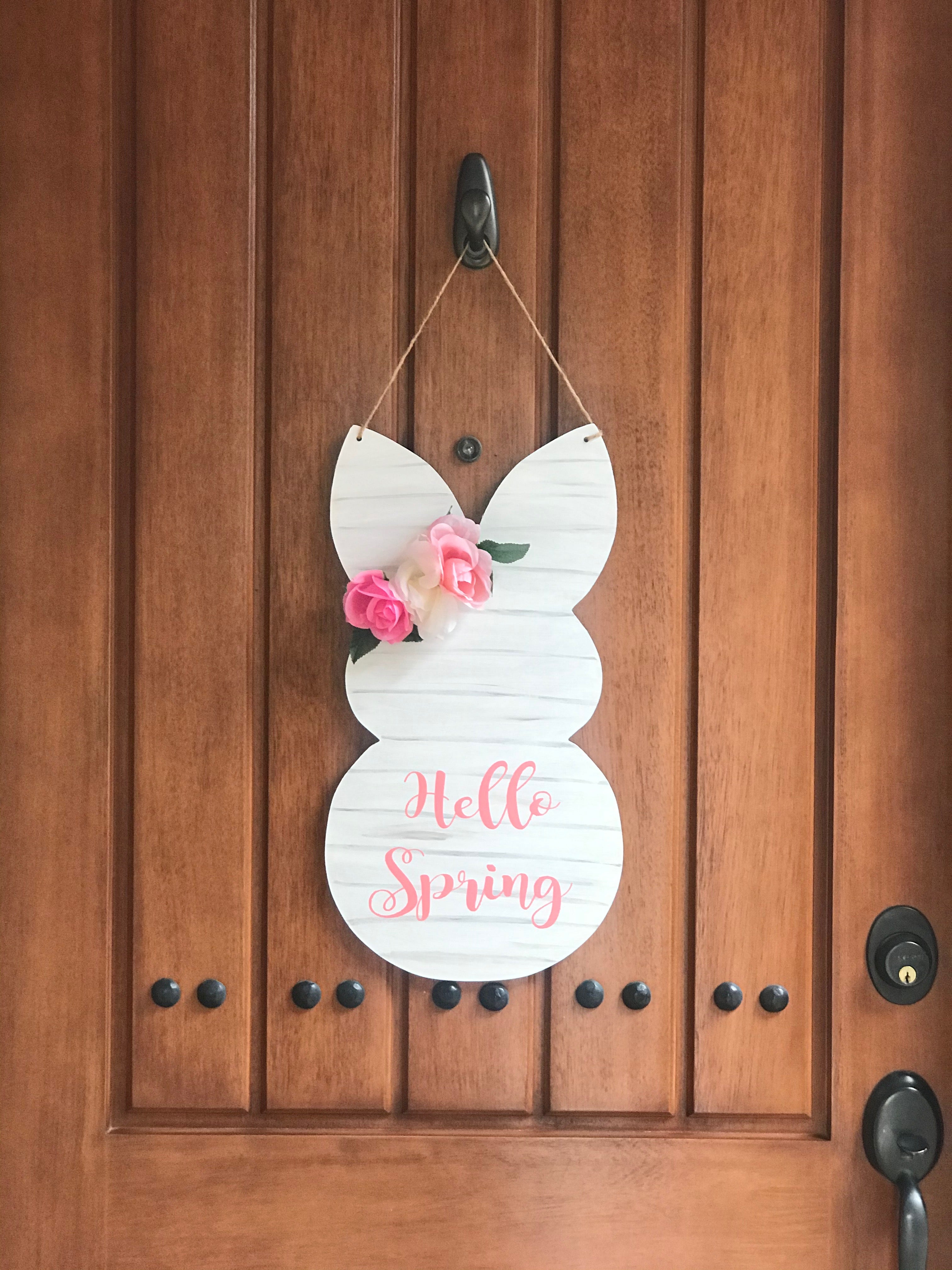 Spring Door Hanger workshop: 3/12