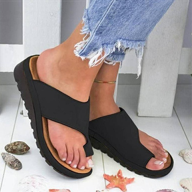 women's comfy platform sandal shoes