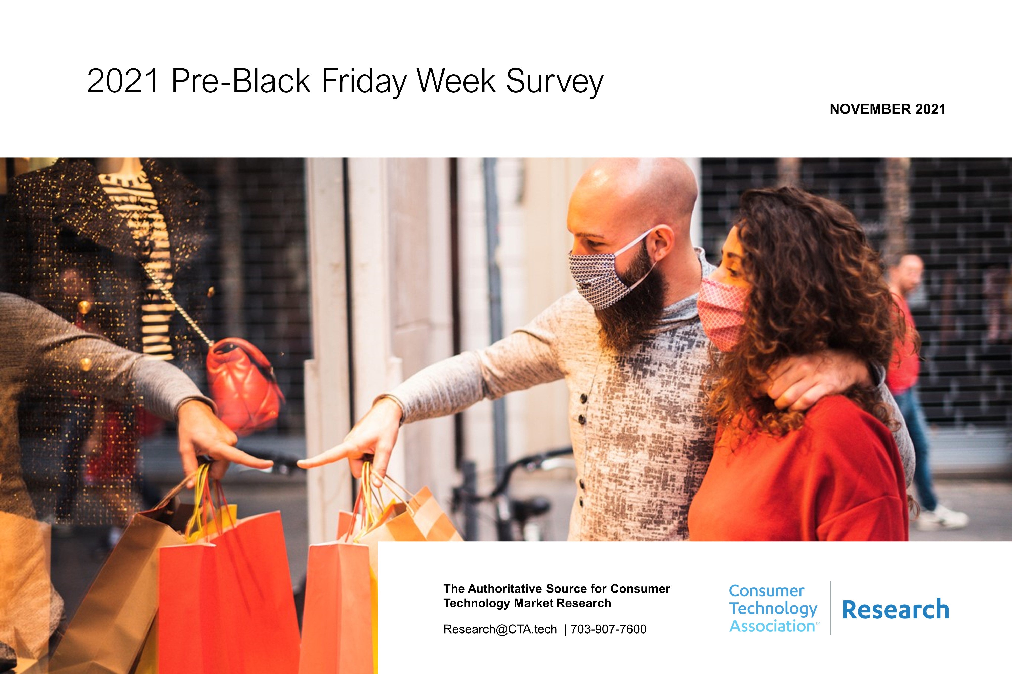 2021 Pre-Black Friday Week Survey - Consumer Technology Associatio product image