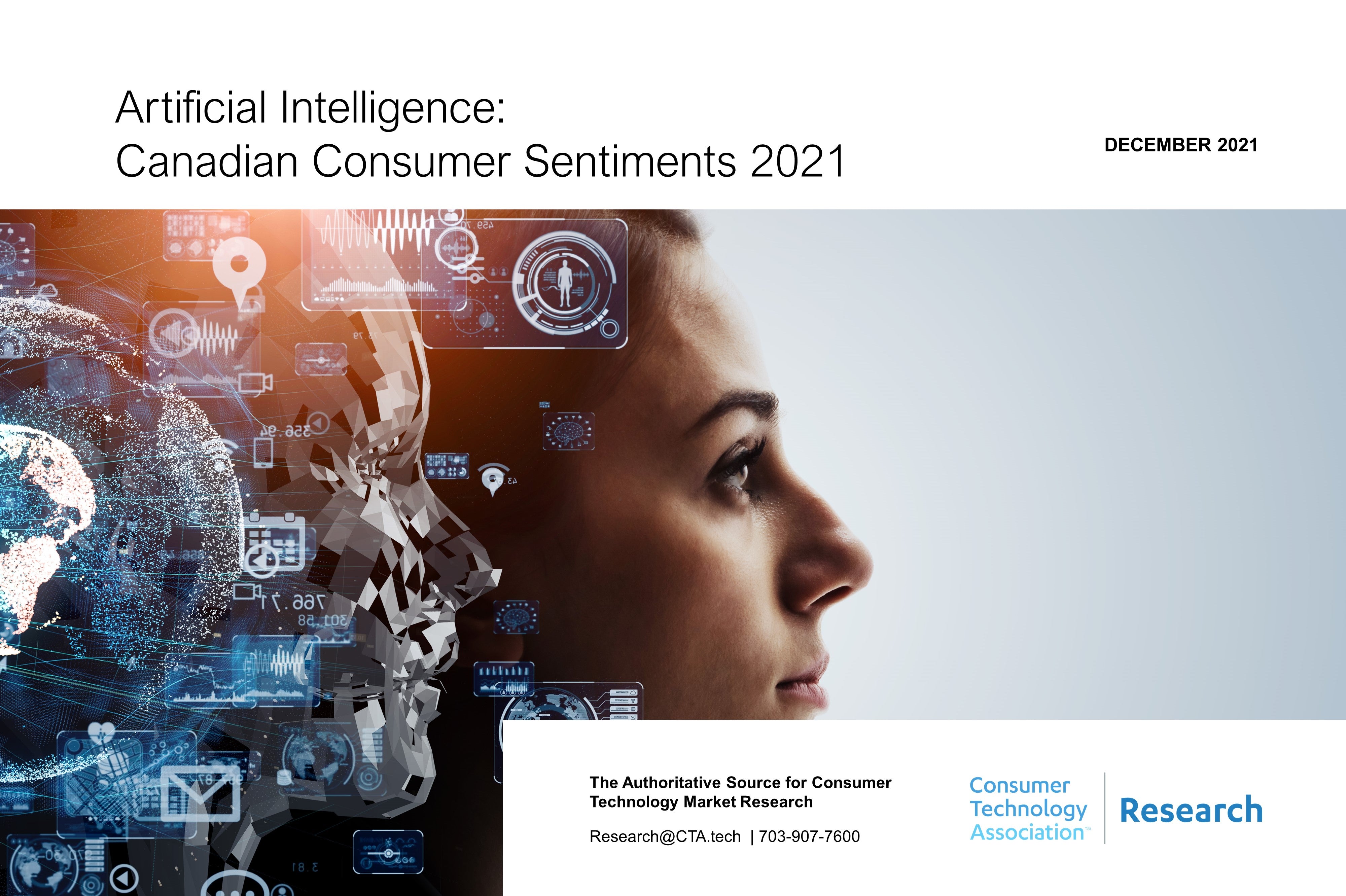 Artificial Intelligence: Canadian Consumer Sentiments 2021 - Consumer Technology Associatio product image